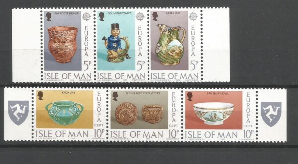 EUROPA CEPT WYSPA MAN MI.82-87**