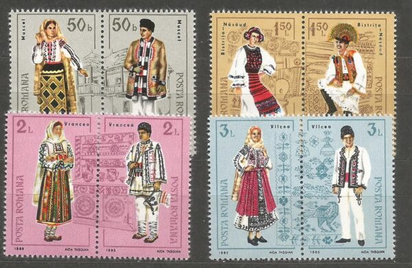 STROJE LUDOWE RUMUNIA MI.4185-4192**