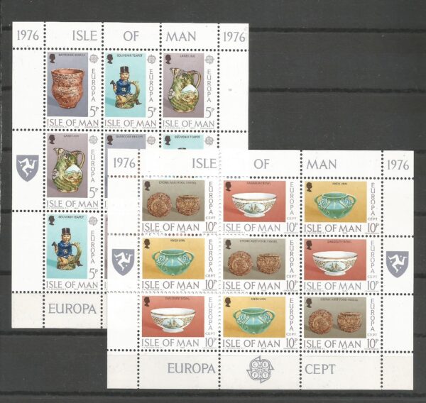 EUROPA CEPT WYSPA MAN MI.82-87**ARKUSIK