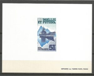 MARYNISTYKA WALLIS ET FUTUNA MI.493** PRÓBY MINISTERIALNE