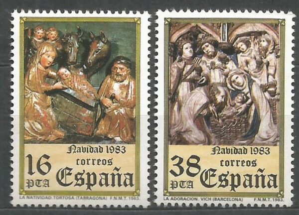 BOŻE NARODZENIE HISZPANIA MI.2615-2616**