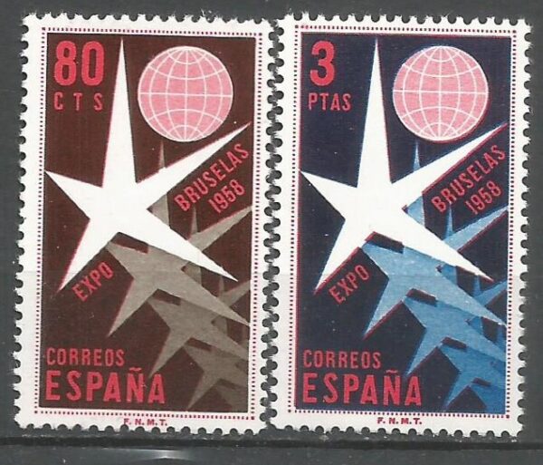 WYSTAWA EXPO HISZPANIA MI.1117-1118**