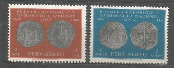 PIENIĄDZE ŚWIATA LIMA MI.597-598**