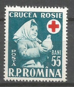 CZERWONY KRZYŻ RUMUNIA MI.1665**