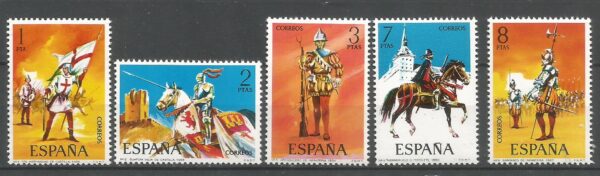 WOJSKO HISZPANIA MI.2034-2038**