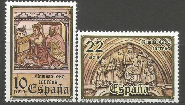 BOŻE NARODZENIE HISZPANIA MI.2483-2484**