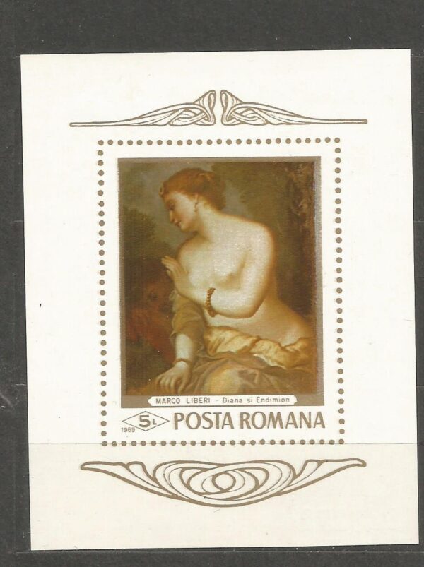MALARSTWO RUMUNIA MI.BL.70**