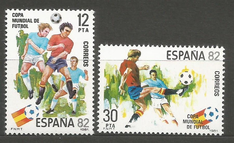 MUNDIAL HISZPANIA MI.2496-2497**