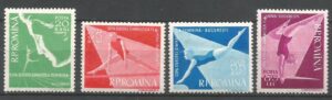 GIMNASTYKA RUMUNIA MI.1639-1642**