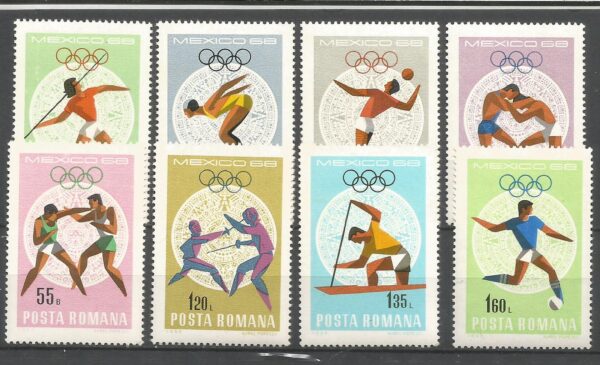 OLIMPIADA LETNIA RUMUNIA MI.2697-2704**