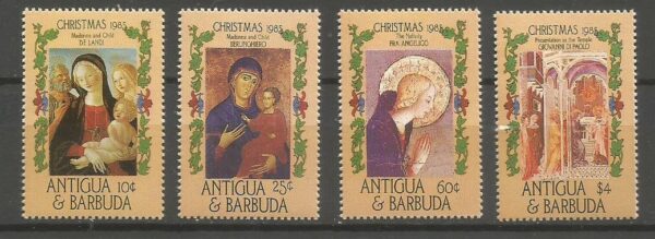 MALARSTWO ANTIGUA BARBUDA MI.915-918**