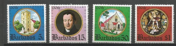 ROCZNICA BARBADOS MI.389-392**