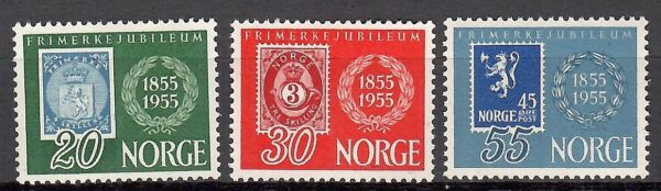 DZIEŃ ZNACZKA NORWEGIA MI.390-392**