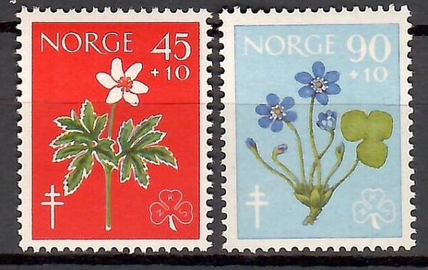 KWIATY NORWEGIA MI.438-439**