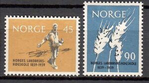 ROLNICTWO NORWEGIA MI.436-437**