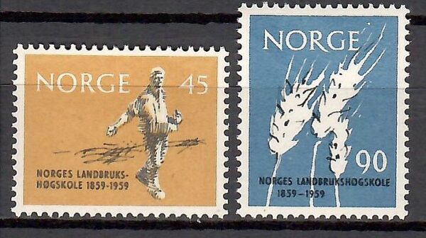 ROLNICTWO NORWEGIA MI.436-437**