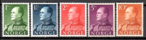 SŁAWNI LUDZIE NORWEGIA MI.428-432**