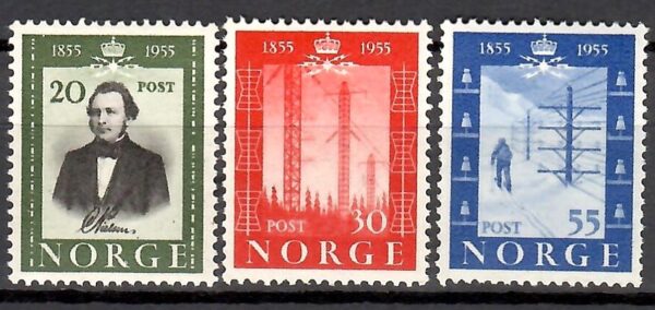 SŁAWNI LUDZIE NORWEGIA MI.387-389**