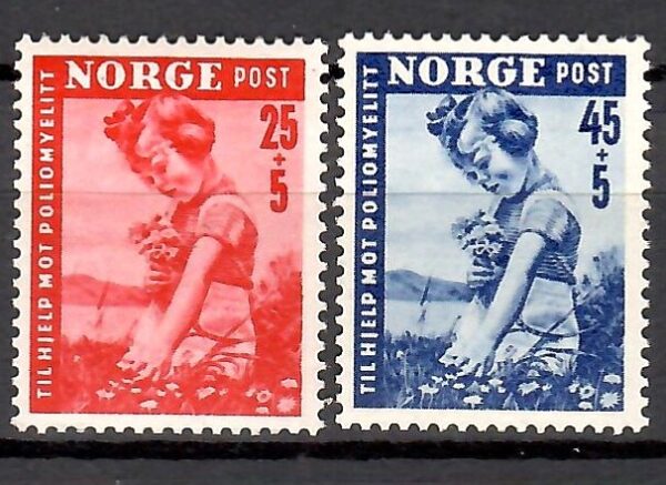 DZIEŃ DZIECKA NORWEGIA MI.351-352**