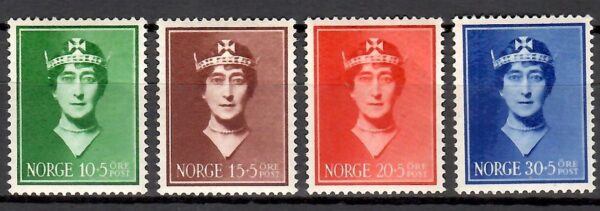 SŁAWNI LUDZIE NORWEGIA MI.203-206**