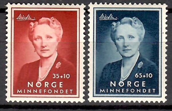 SŁAWNI LUDZIE NORWEGIA MI.404-405**