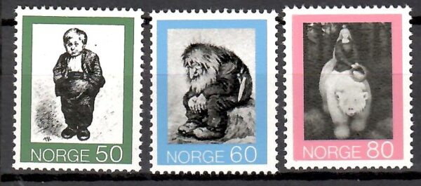 MALARSTWO NORWEGIA MI.652-654**