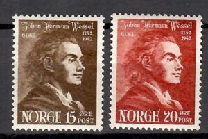 SŁAWNI LUDZIE NORWEGIA MI.272-273**