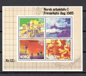 MARYNISTYKA NORWEGIA MI.BL.5**