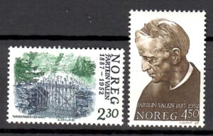 SŁAWNI LUDZIE NORWEGIA MI.973-974**