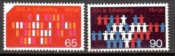 ROCZNICA NORWEGIA MI.596-597**