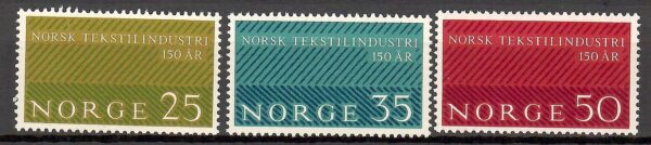 PRZEMYSŁ WŁÓKIENNICZY NORWEGIA MI.500-502**