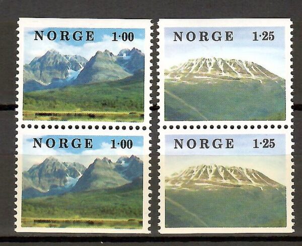 GÓRY NORWEGIA MI.771-772 DO,DU**