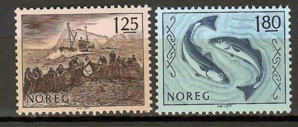 RYBOŁÓWSTWO NORWEGIA MI.751-752**