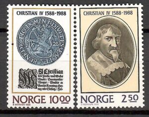 SŁAWNI LUDZIE NORWEGIA MI.1001-1002**