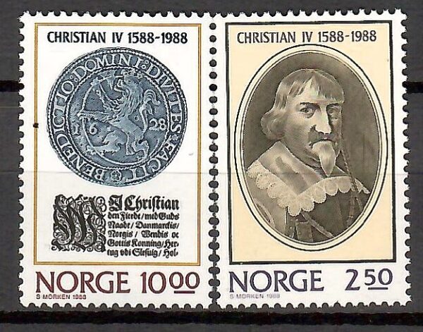 SŁAWNI LUDZIE NORWEGIA MI.1001-1002**