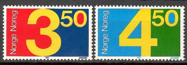 NORWEGIA MI.961-962**