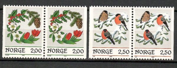BOŻE NARODZENIE NORWEGIA MI.938-939**