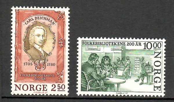 ROCZNICA NORWEGIA MI.934-935**