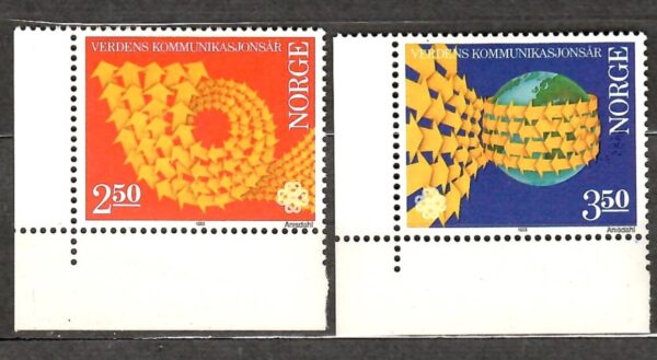 POCZTA NORWEGIA MI.887-888**