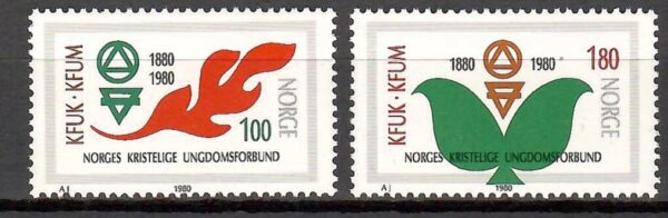 CHRZEŚCIJAŃSKA LIGA MŁODZIEŻY NORWEGIA MI.809-810**