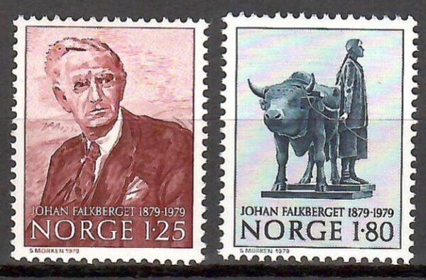 SŁAWNI LUDZIE NORWEGIA MI.797-798**