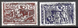 MALARSTWO NORWEGIA MI.821-822**