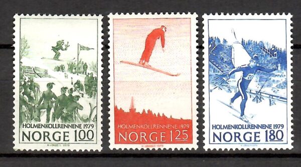 NARCIARSTWO NORWEGIA MI.790-792**