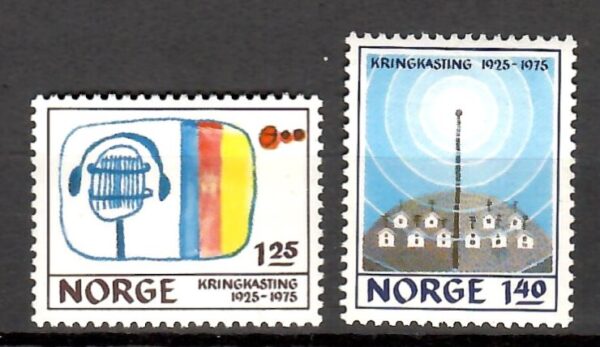 RADIO NORWEGIA MI.712-713**