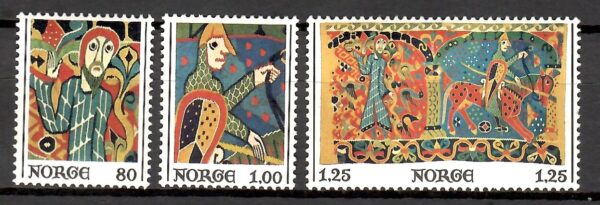 MALARSTWO NORWEGIA MI.734-736**