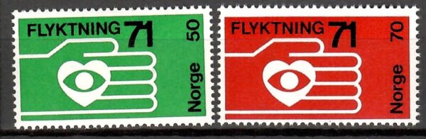 DZIEŃ UCHODŹCY NORWEGIA MI.623-624**