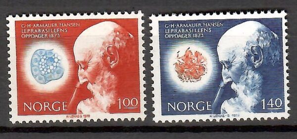 SŁAWNI LUDZIE NORWEGIA MI.658-659**