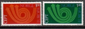 EUROPA CEPT NORWEGIA MI.660-661**