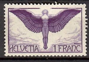 POCZTA LOTNICZA SZWAJCARIA MI.191x**