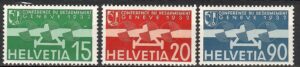 LOTNICTWO SZWAJCARIA MI.256-258**